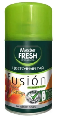 MASTER FRESH освежитель воздуха цветочный рай см.баллон 250мл